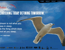 Tablet Screenshot of infinisgroup.com